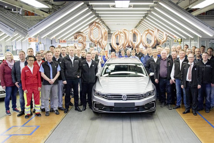 Record productie Passat