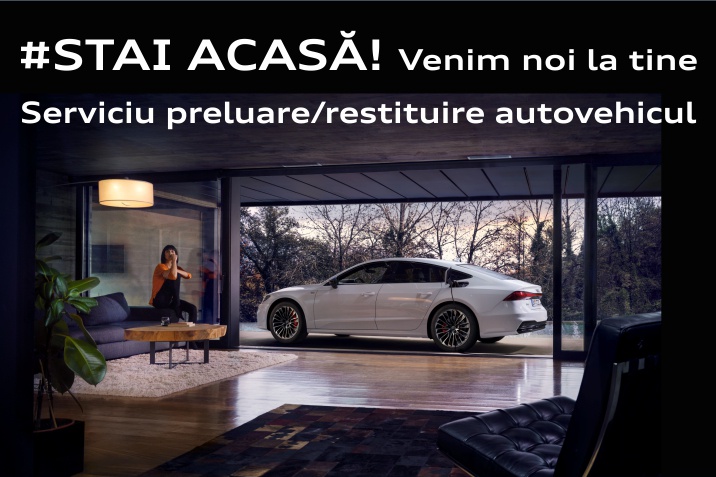 Preluare și restituire autovehicul Audi